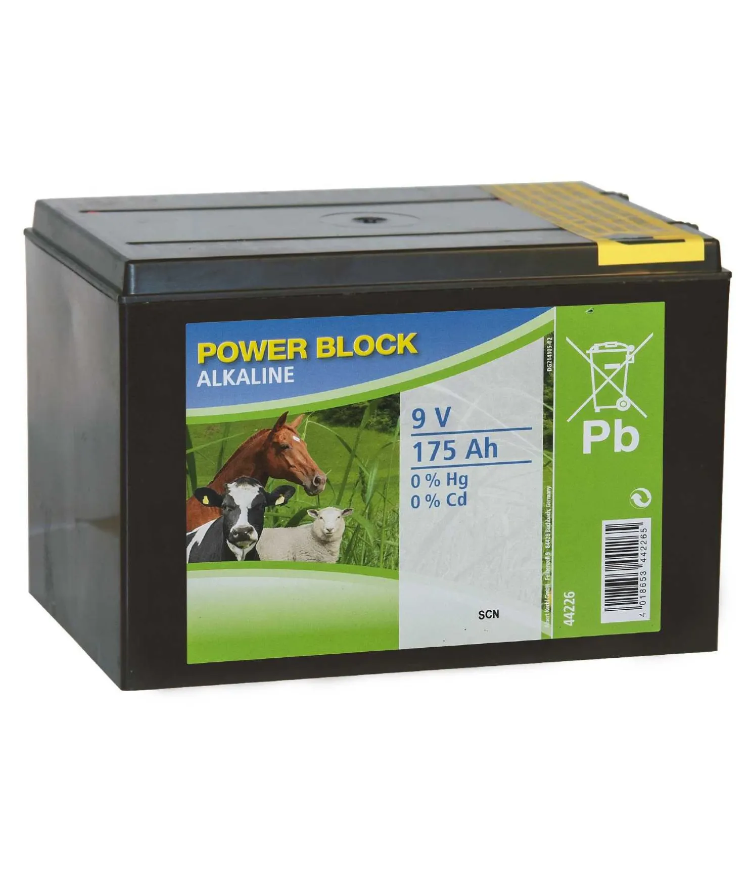 Batterie alcaline 9 V 175 Ah