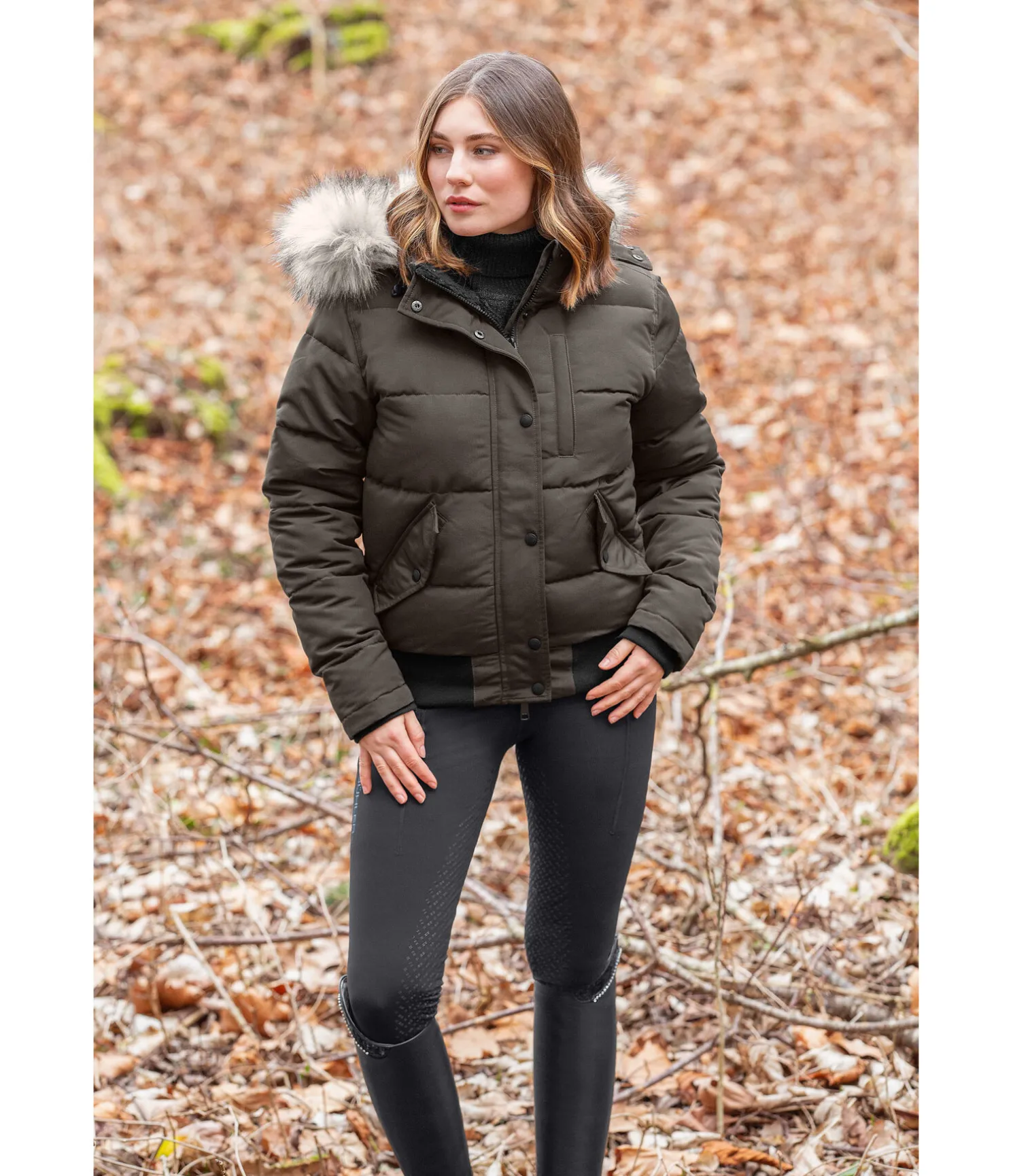 Blouson à capuche Rachel