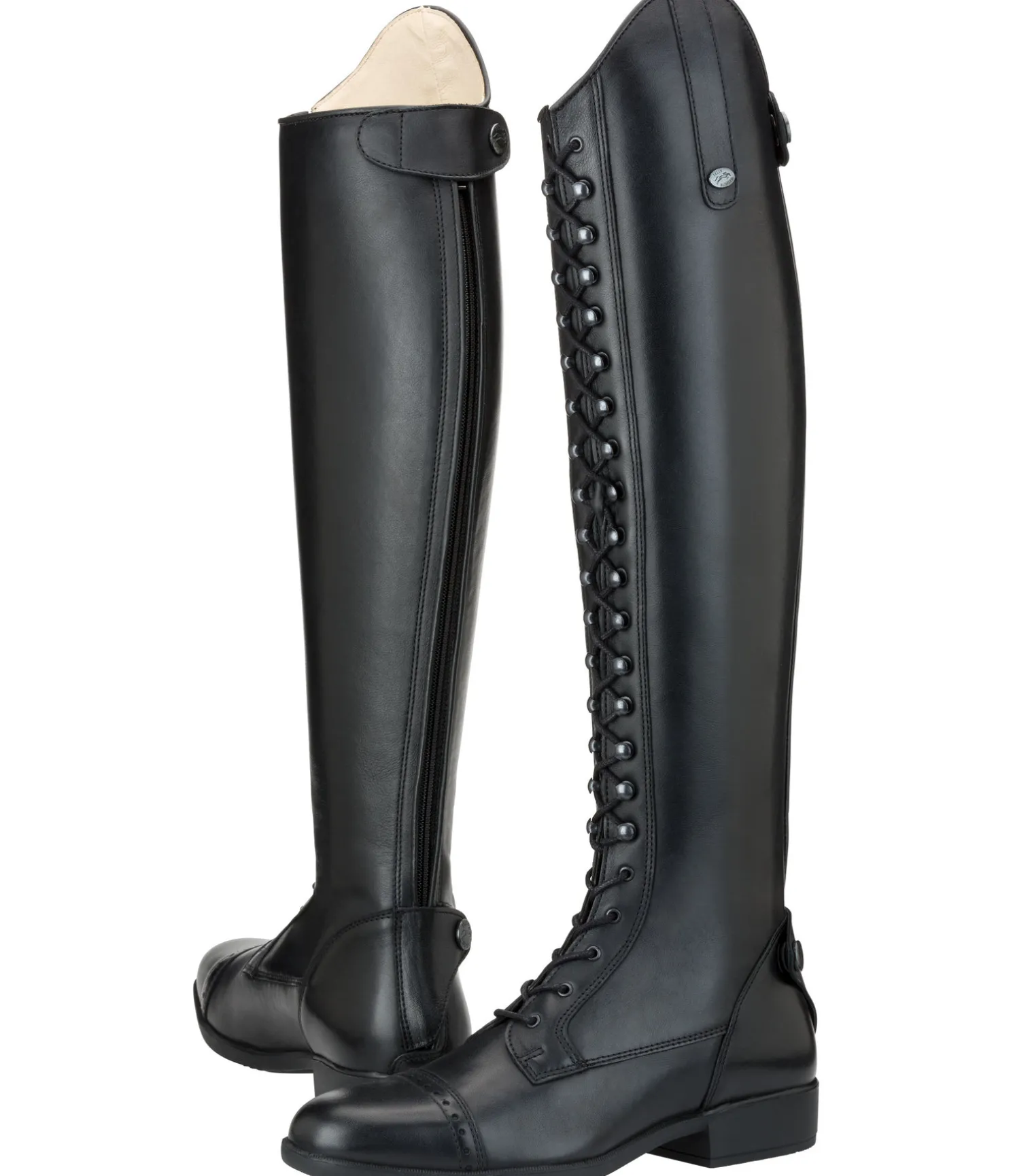 Bottes à lacets Monza noir