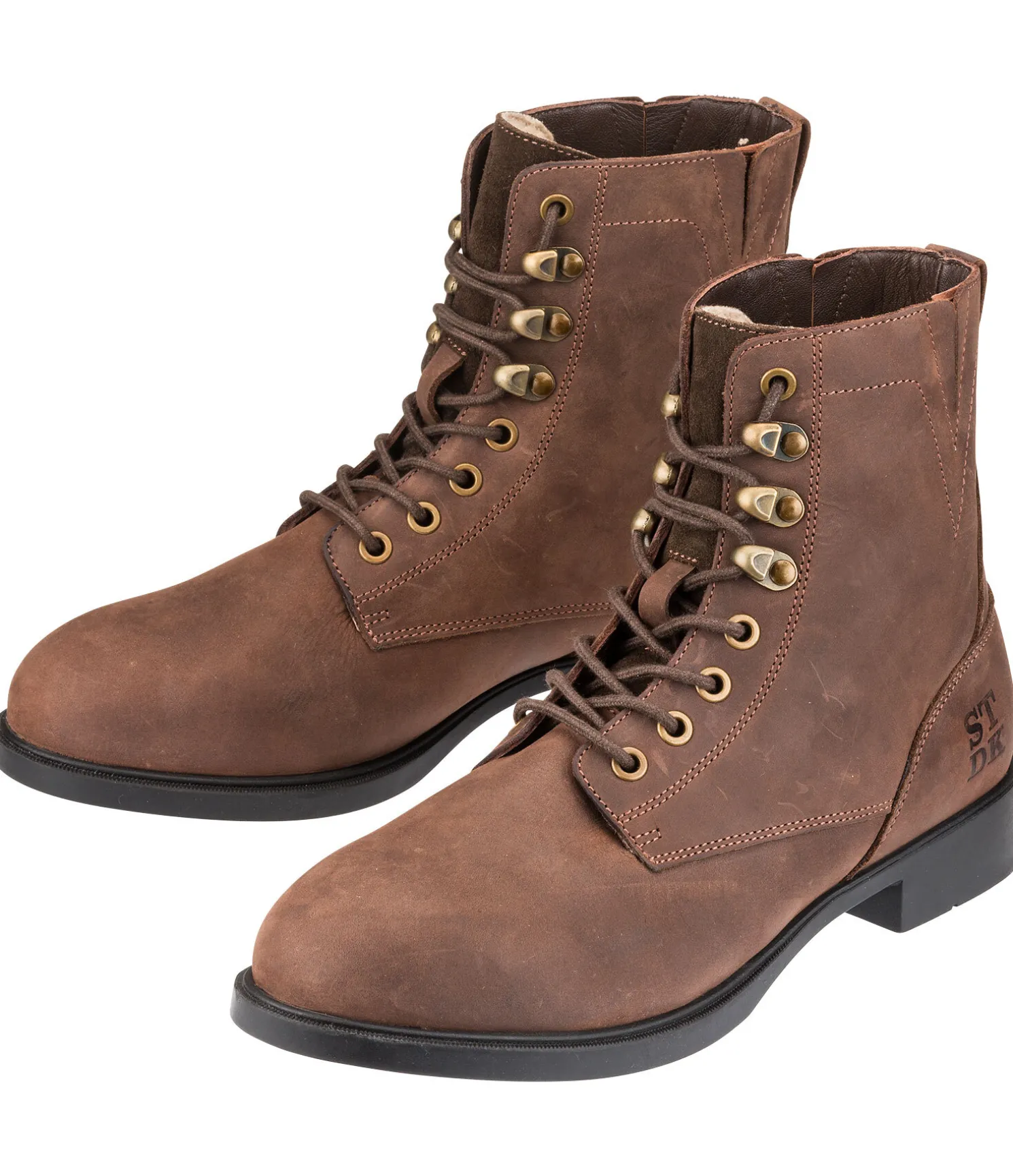 Bottines à lacets d'hiver