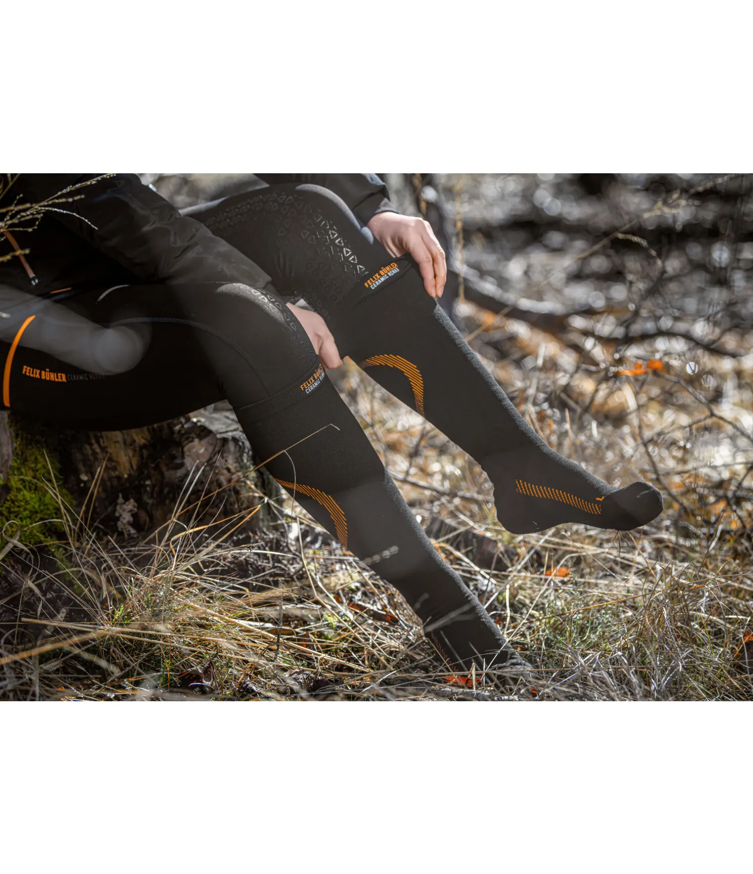 Chaussettes de compression hautes Ceramic Rehab