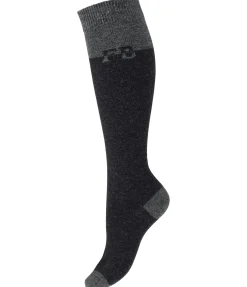 Chaussettes hautes à base de laine mérinos Holly