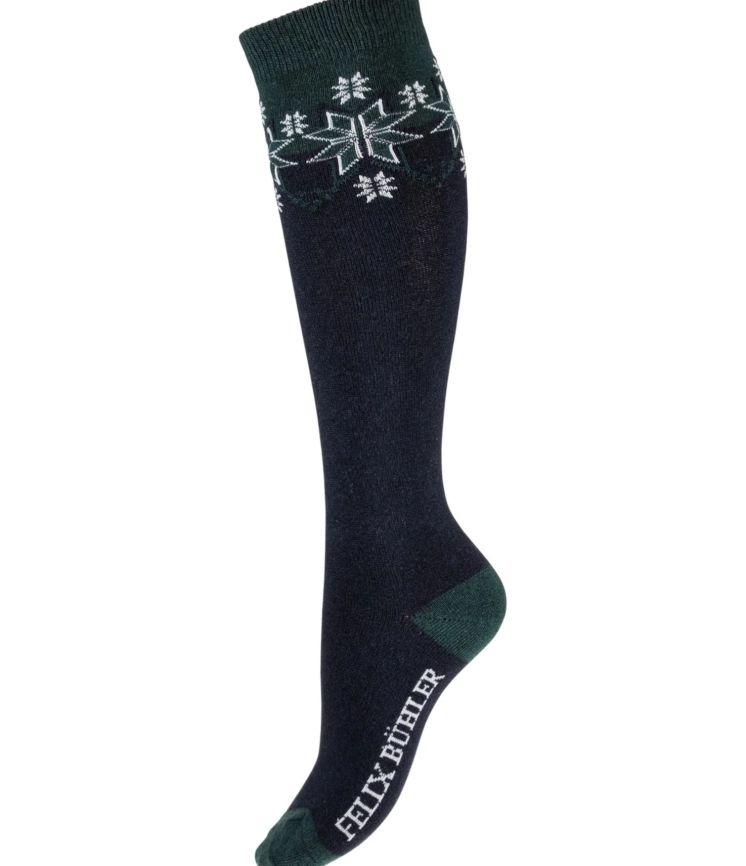 Chaussettes hautes à base de laine mérinos Malia