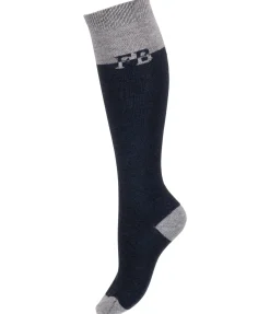 Chaussettes hautes à base de laine mérinos Holly