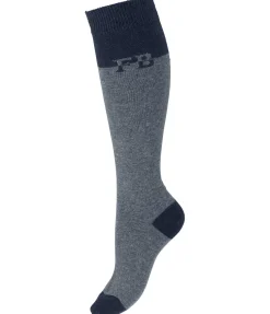 Chaussettes hautes à base de laine mérinos Holly