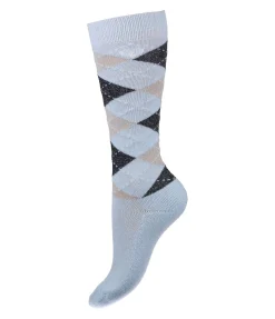 Chaussettes hautes pailletées enfant Caro