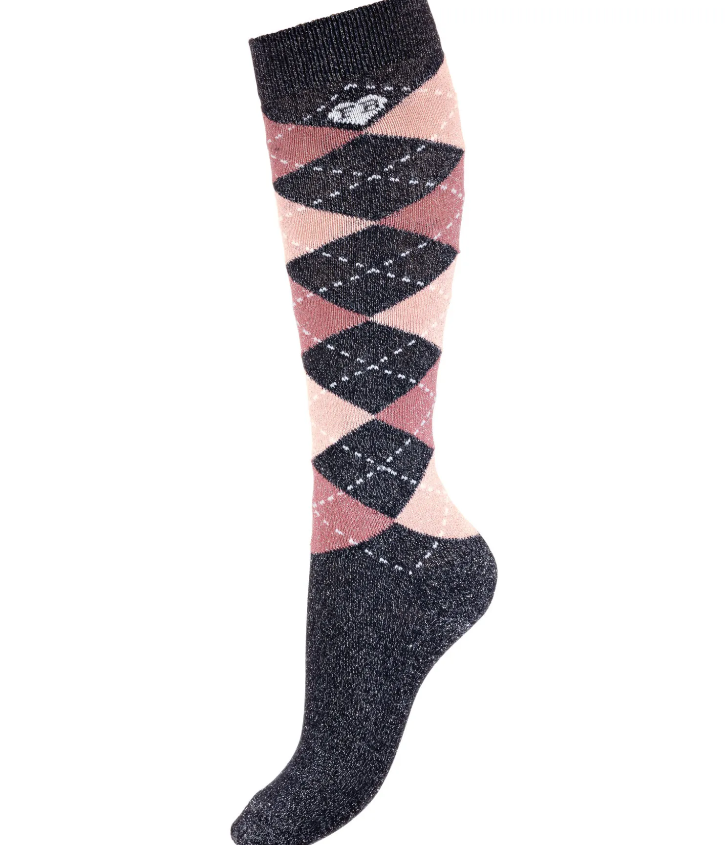 Chaussettes hautes pailletées enfant Caro