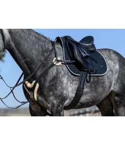 Collier de chasse avec véritable fourrure d'agneau Soft & Comfort