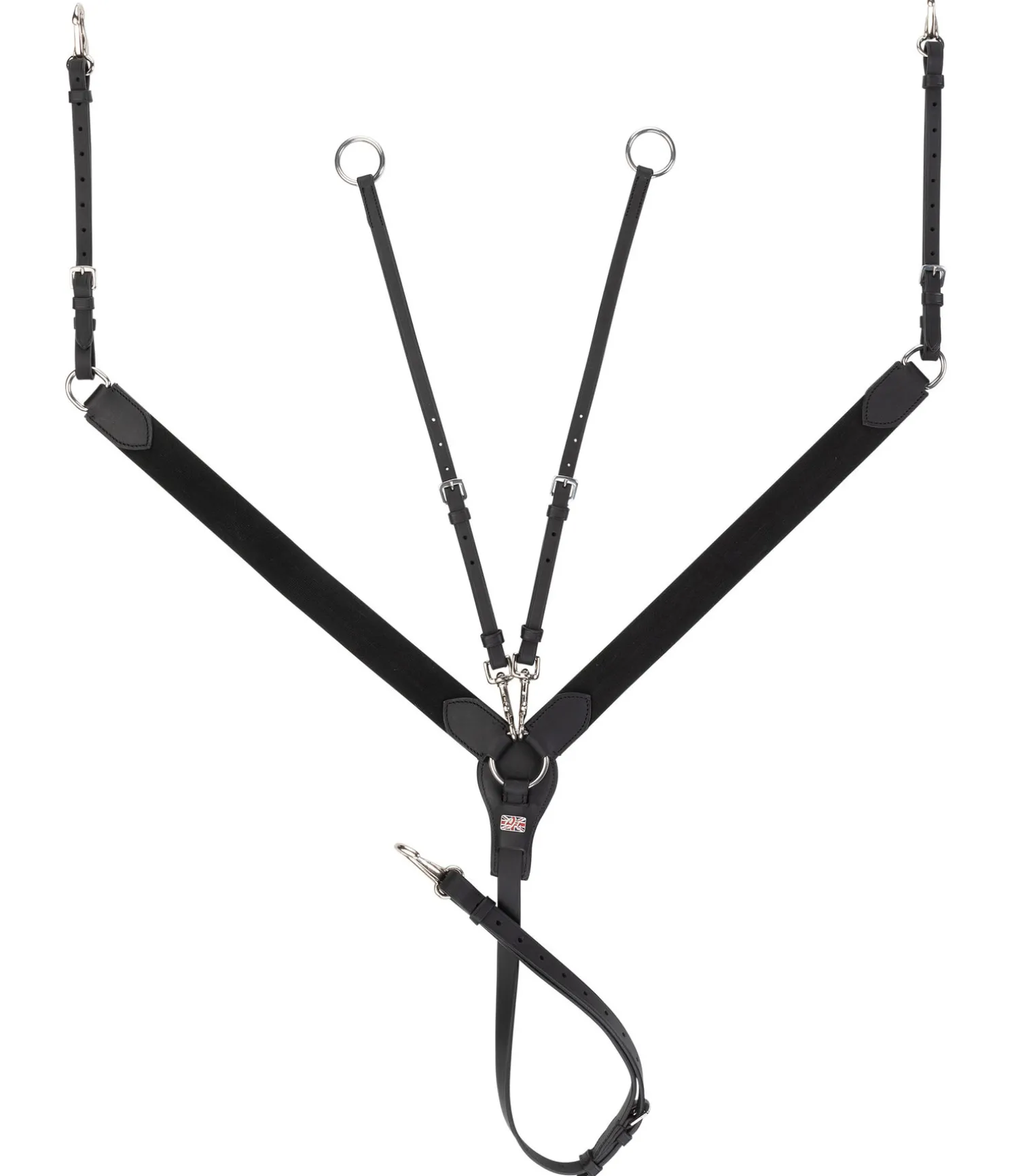 Collier de chasse en cuir gras Elastic Professional