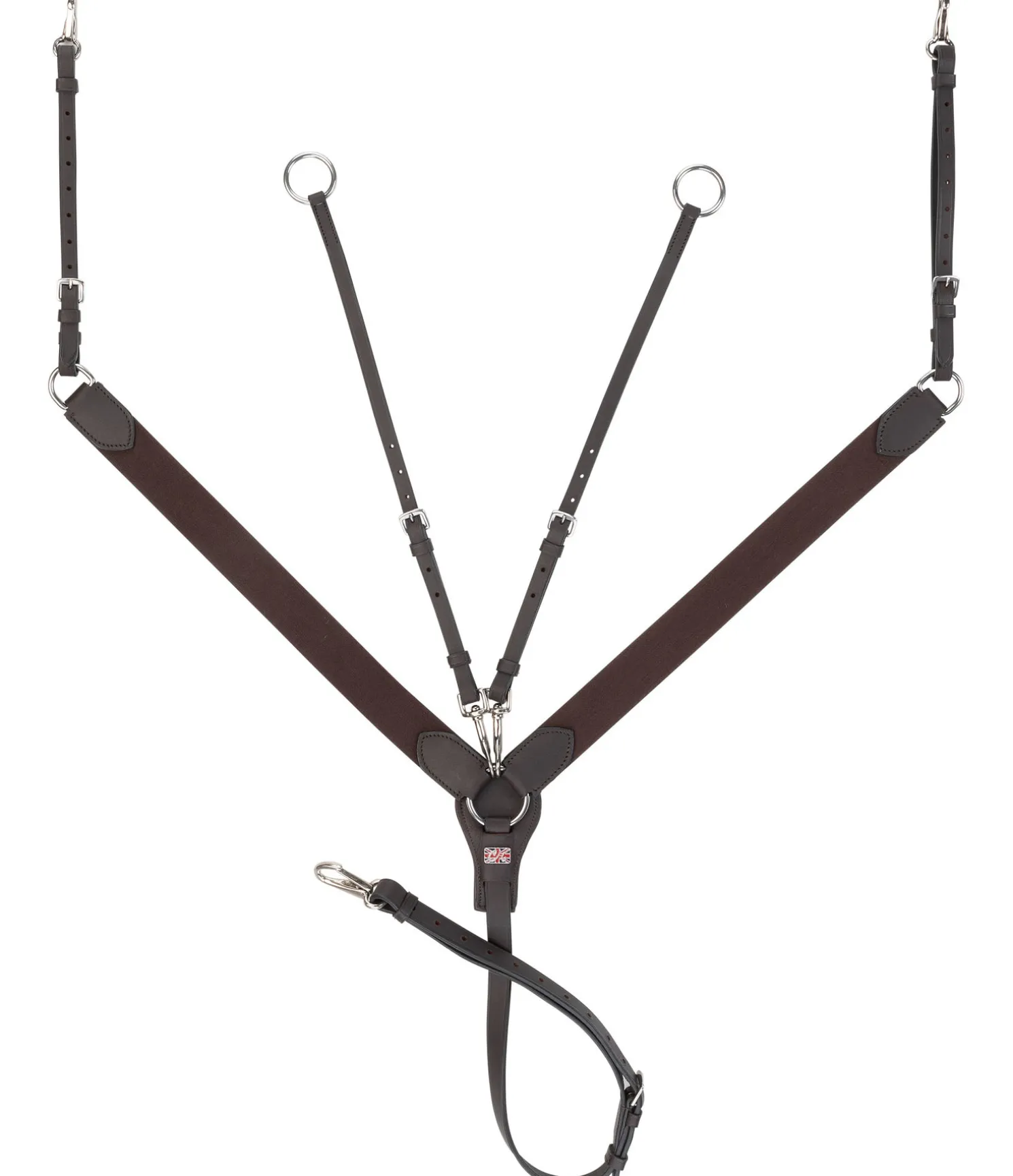 Collier de chasse en cuir gras Elastic Professional