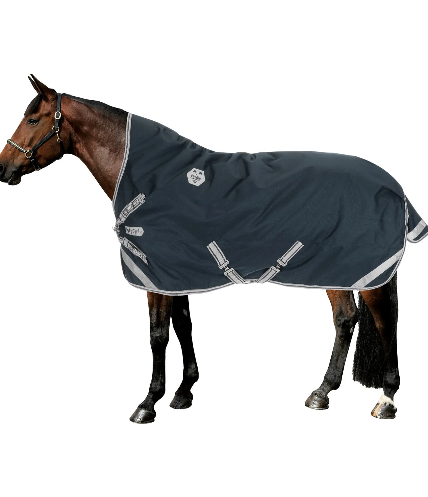 Couverture d'extérieur Highneck Paddock Reflective, 200 g