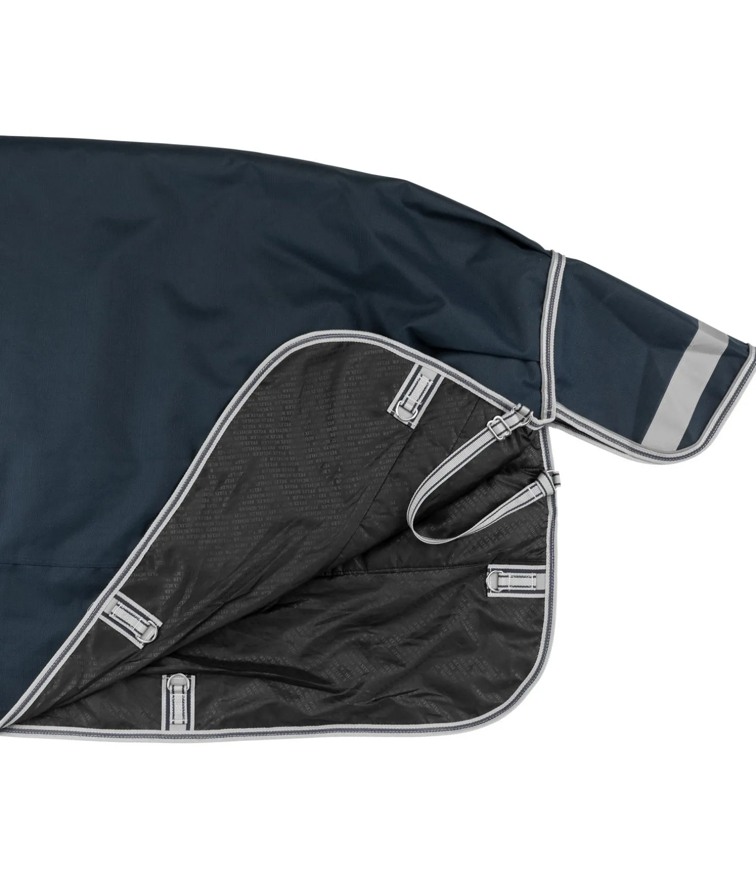 Couverture d'extérieur Highneck Paddock Reflective, 200 g