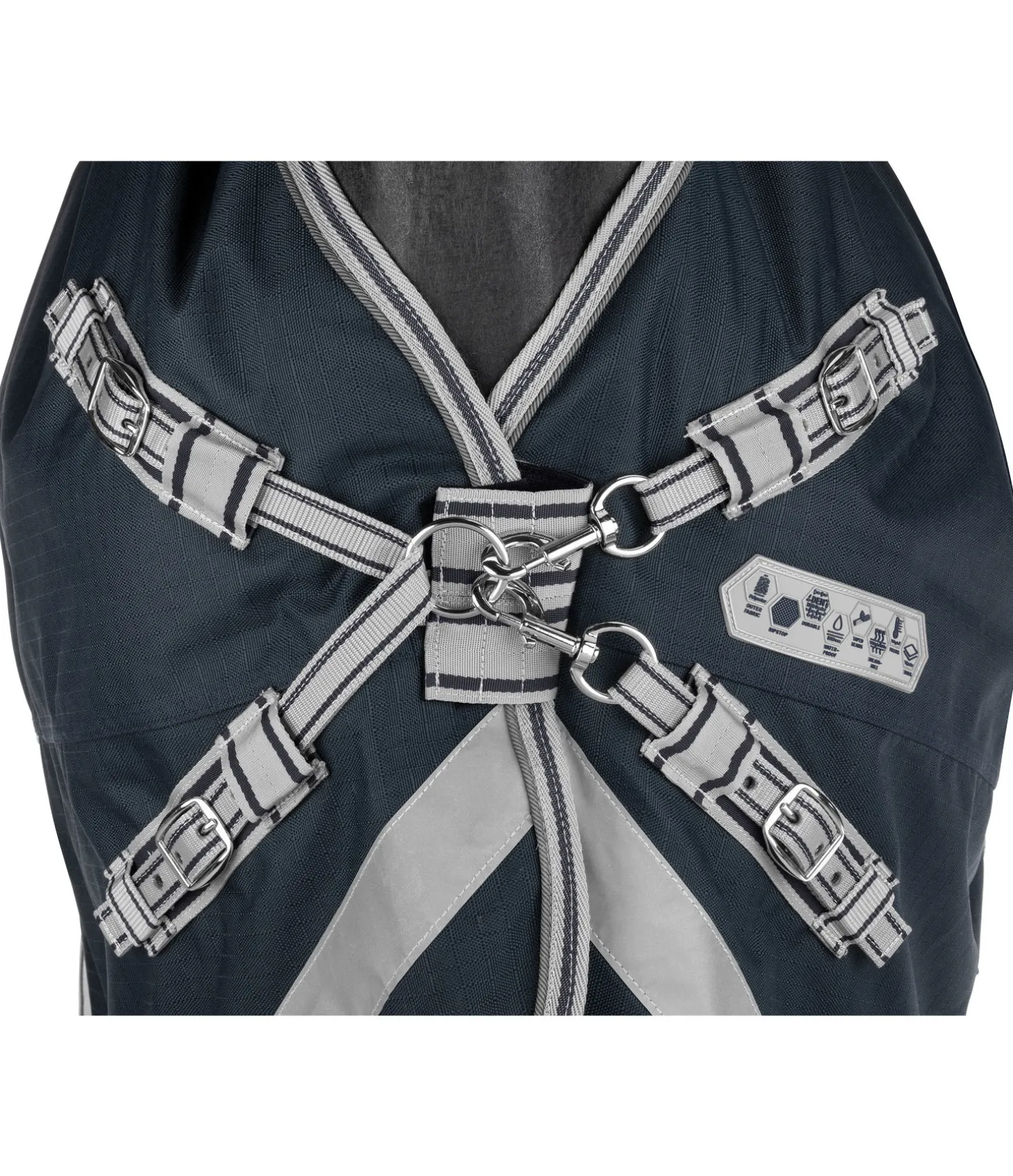 Couverture d'extérieur Highneck Paddock Reflective, 200 g