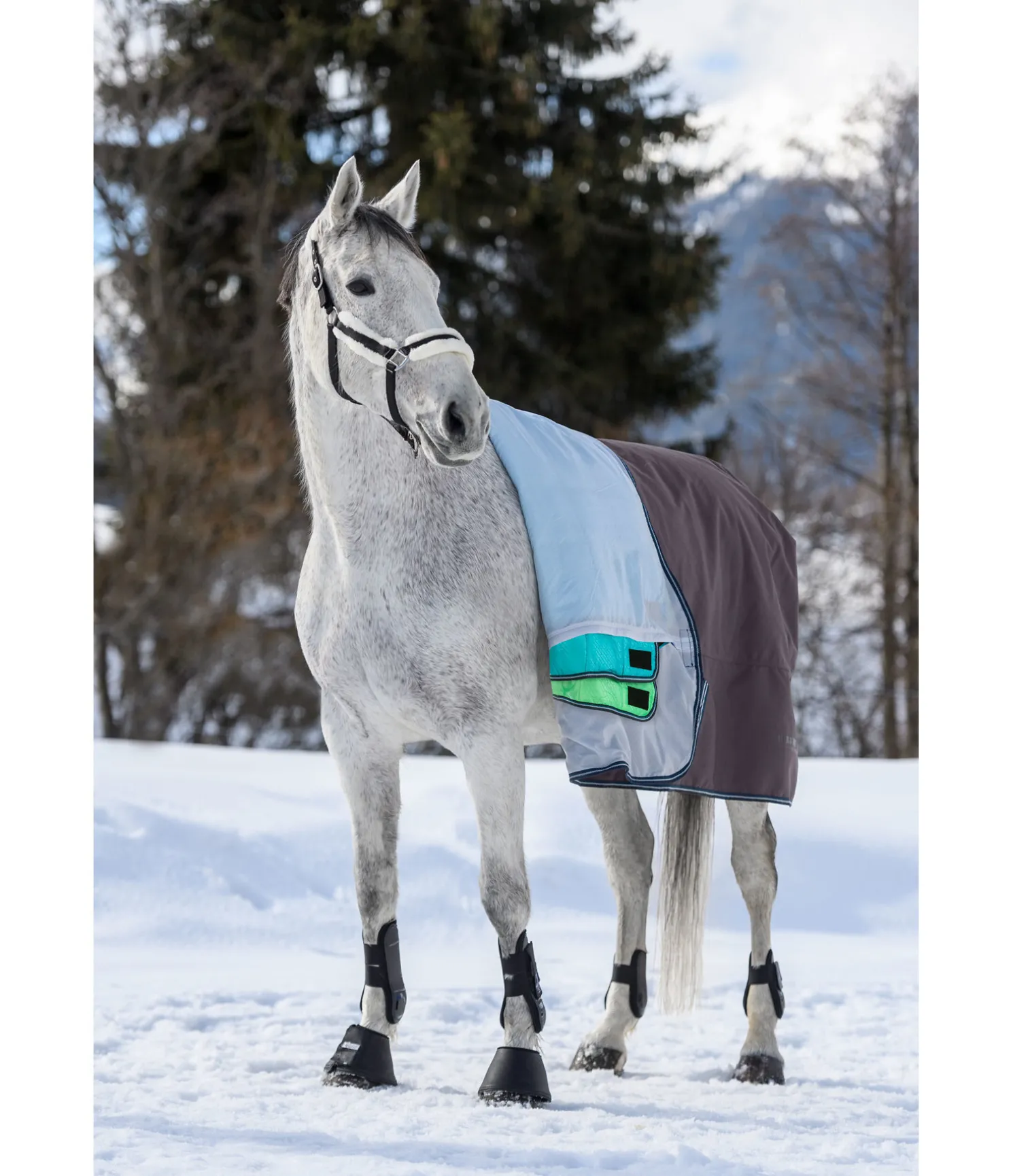 Couverture d'extérieur Highneck 4 en 1 , avec système de liners 0-300 g