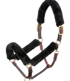 Ensemble de protections en polaire Teddy pour licol - 4 éléments