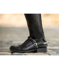 Gaines d'éperons en cuir Soft