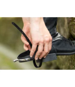 Gaines d'éperons en cuir Soft