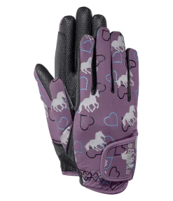 Gants d'équitation d'hiver enfant Reflective