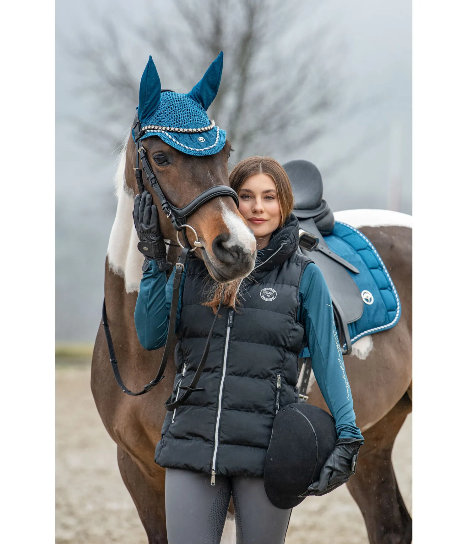 Gants d'équitation d'hiver Rio Grip