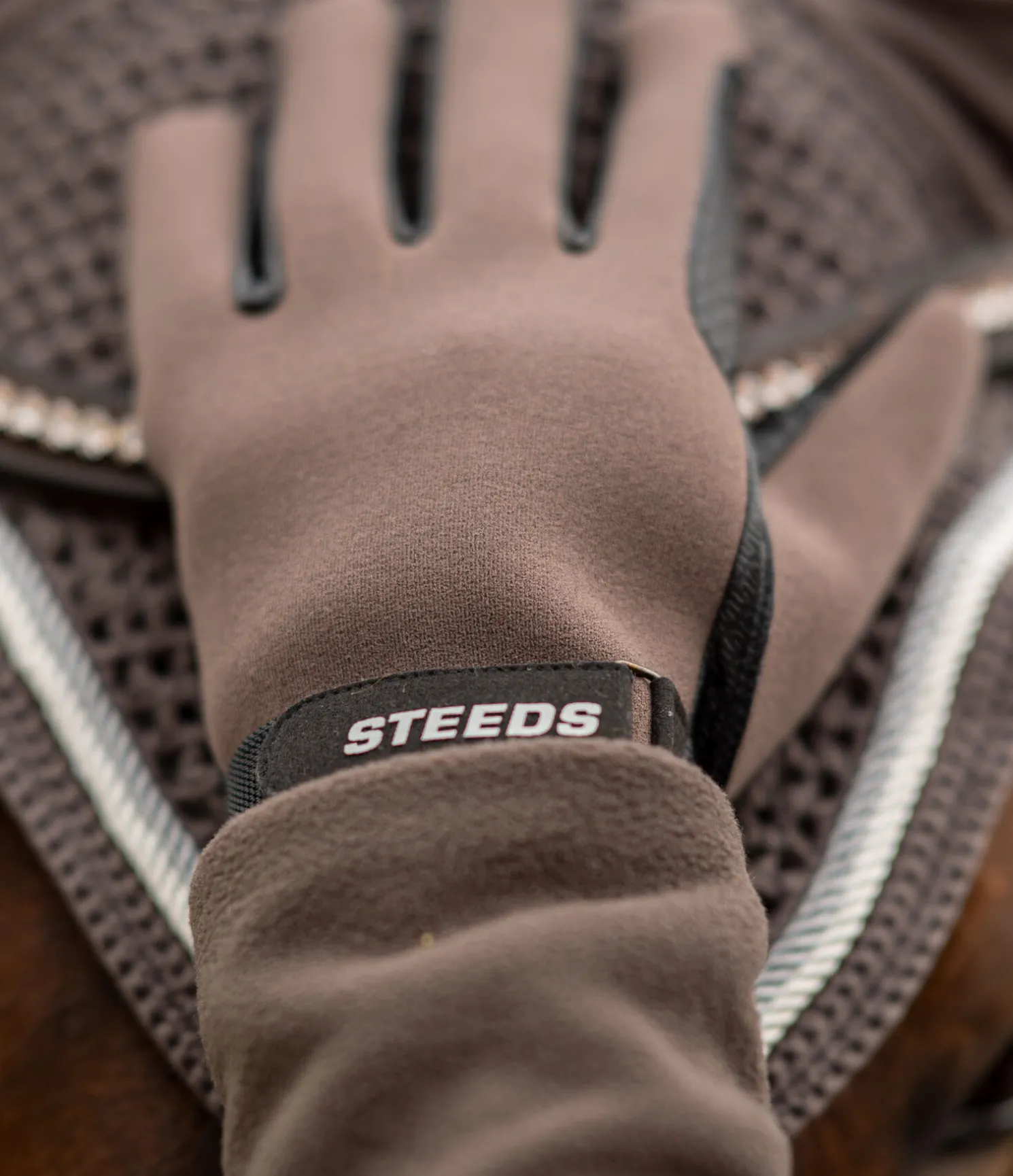 Gants d'équitation d'hiver softshell Fiss