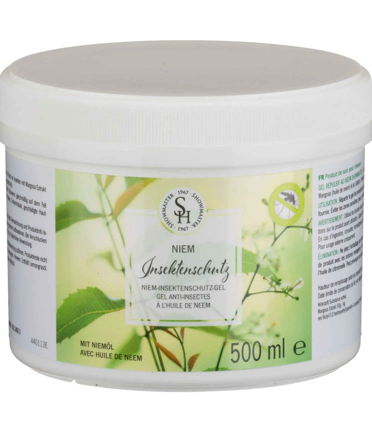 Gel anti-insectes à l'huile de neem