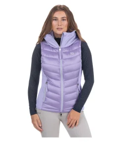 Gilet d'équitation bi-matière à capuche Zoey
