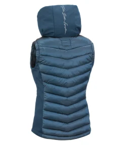 Gilet d'équitation bi-matière à capuche Zoey