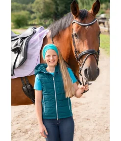 Gilet d'équitation bi-matière Enfant Mika