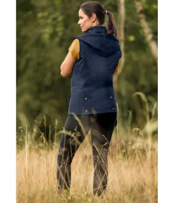 Gilet d'équitation en coton huilé Granada