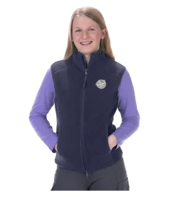 Gilet d'équitation en polaire enfant Magali