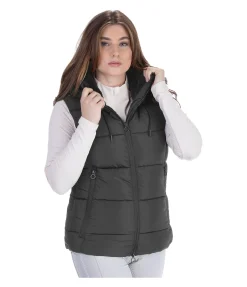 Gilet d'équitation matelassé à capuche Mira III