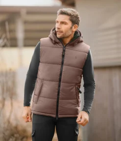 Gilet d'équitation matelassé homme Omaha