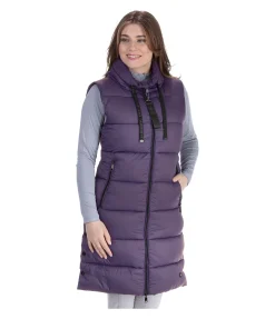 Gilet d'équitation matelassé long Amber