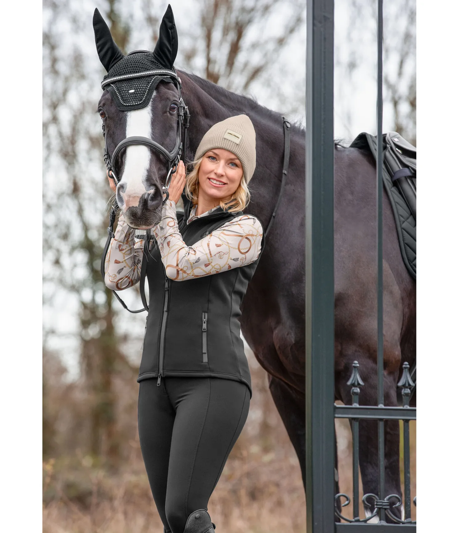 Gilet d'équitation softshell Leia