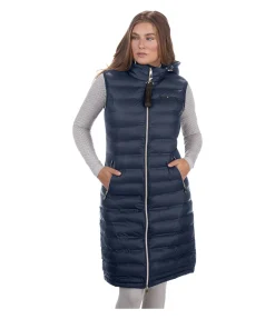 Gilet long Fleur
