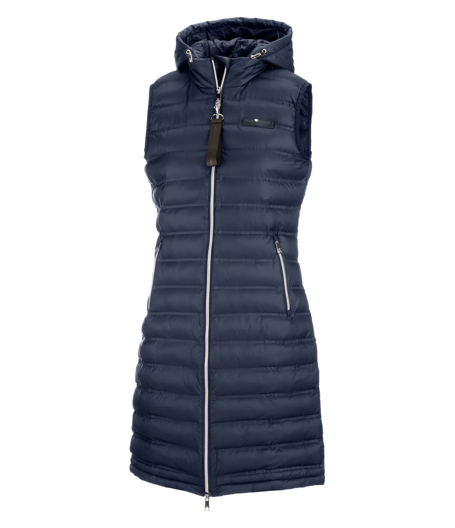 Gilet long Fleur
