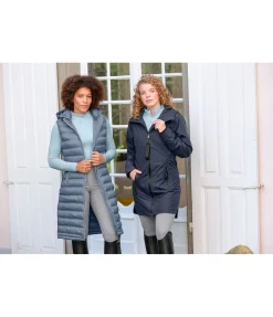 Gilet long Fleur