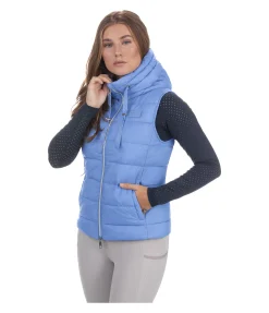 Gilet matelassé à capuche Mila