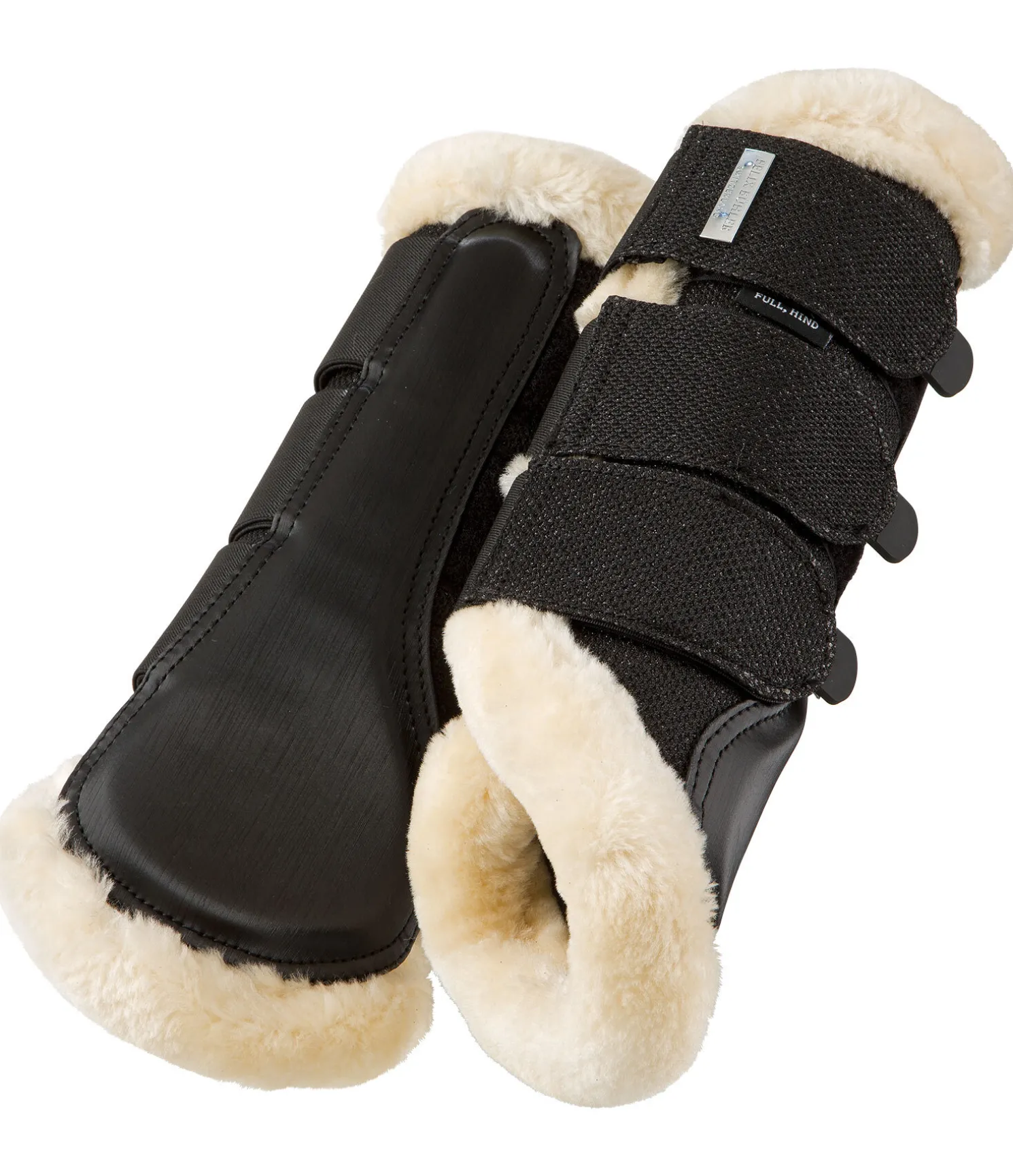 Guêtres de dressage avec polaire Teddy Sparkle (pour postérieurs)