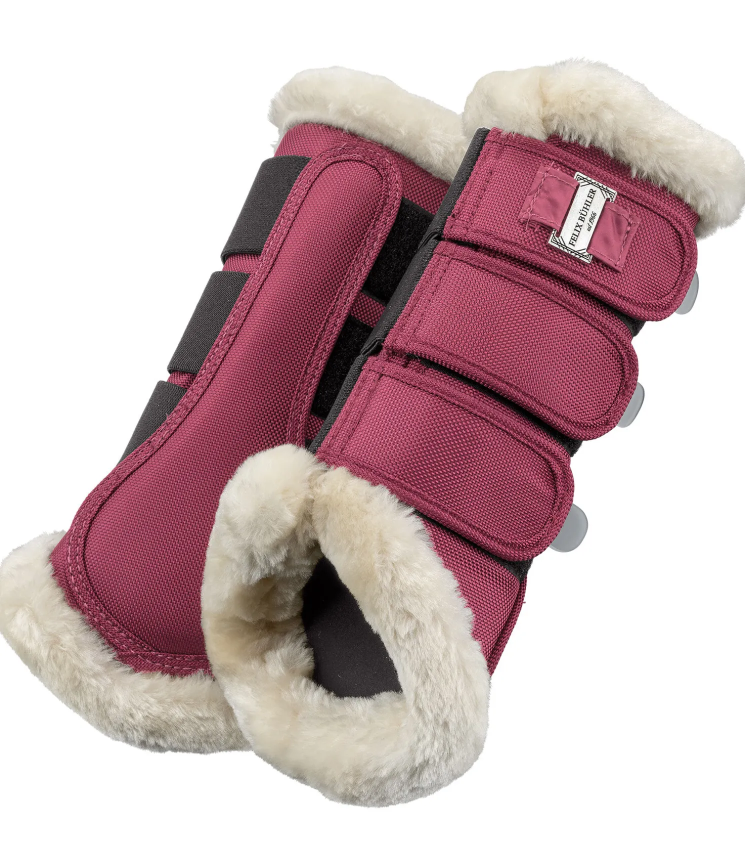 Guêtres de dressage en polaire Teddy Essential (postérieurs)