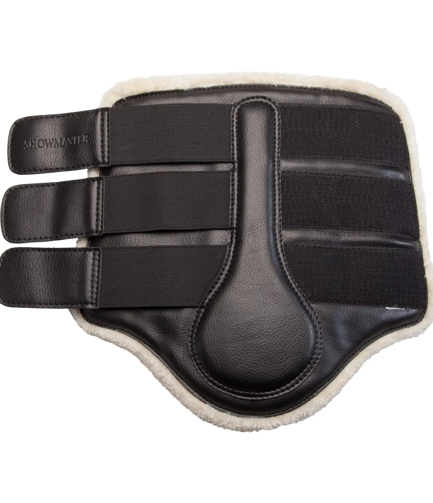 Guêtres de dressage postérieures en polaire Teddy