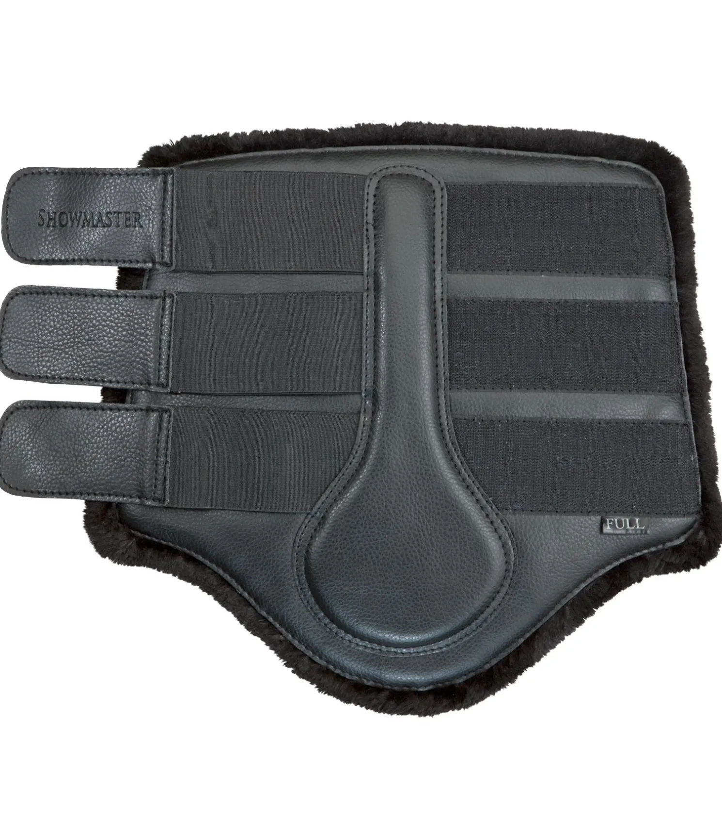Guêtres de dressage postérieures en polaire Teddy