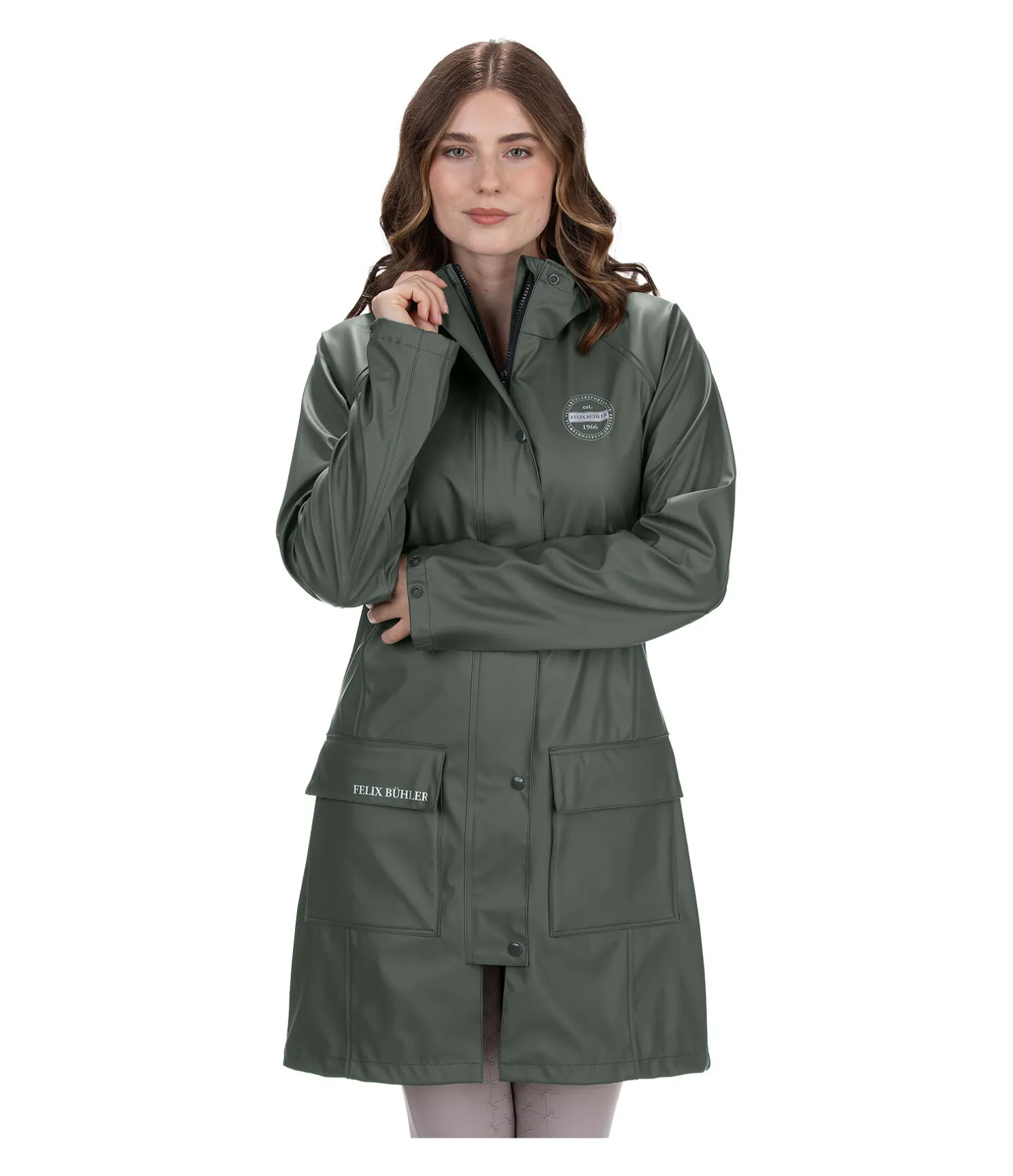 Imperméable à capuche Amy