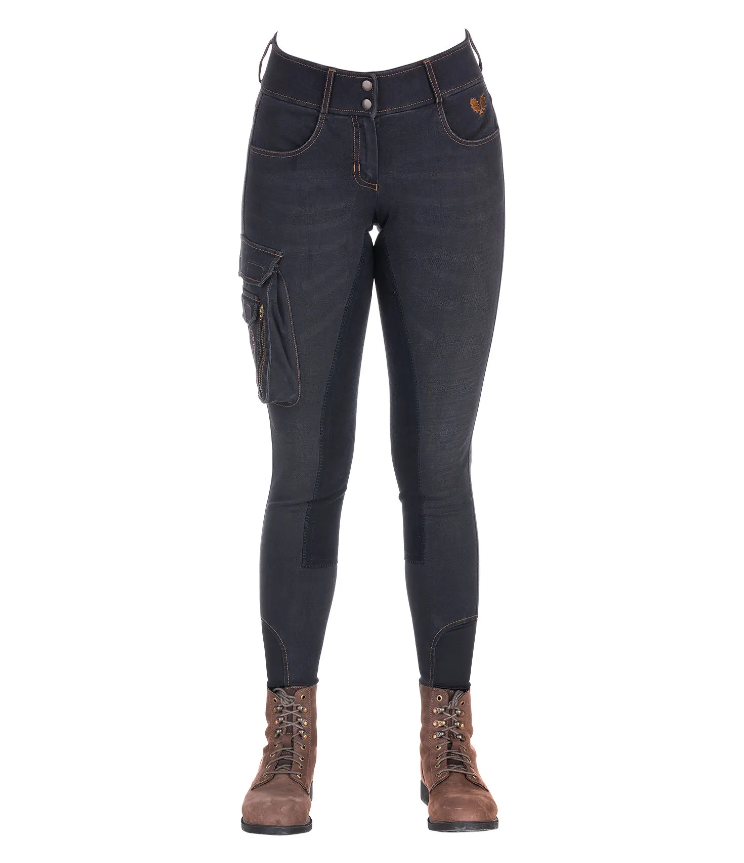 Jeans de randonnée avec fond intégral en matière synthétique Aspen