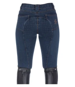 Jeans d'équitation à fond intégral Grip enfant Lumi