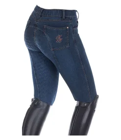 Jeans d'équitation à fond intégral Grip enfant Lumi