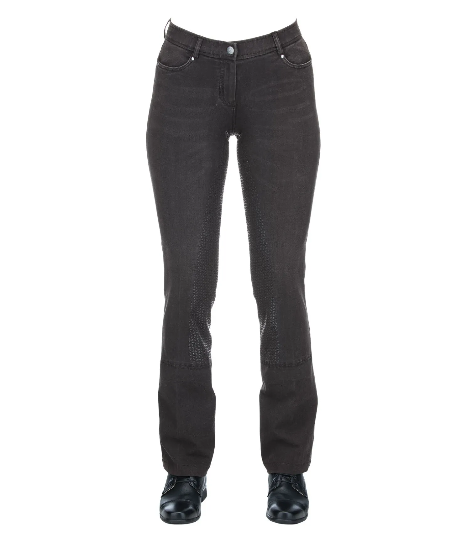 Jeans d'équitation jodhpur à fond intégral grip Lysann