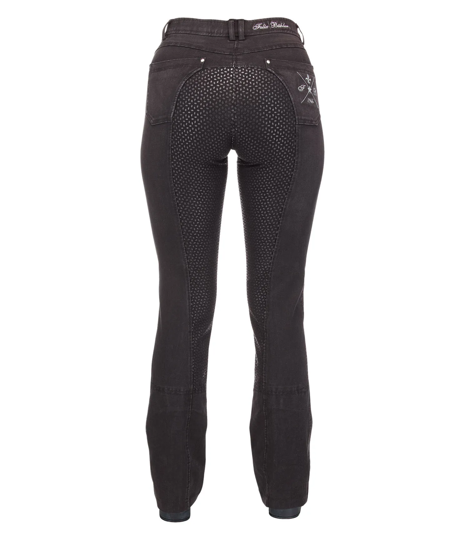 Jeans d'équitation jodhpur à fond intégral grip Lysann
