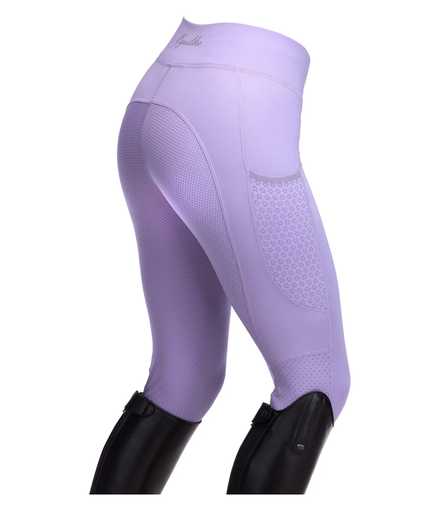 Legging d'équitation d'été à fond intégral grip Amanda