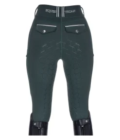 Legging d'équitation à fond intégral grip Malena